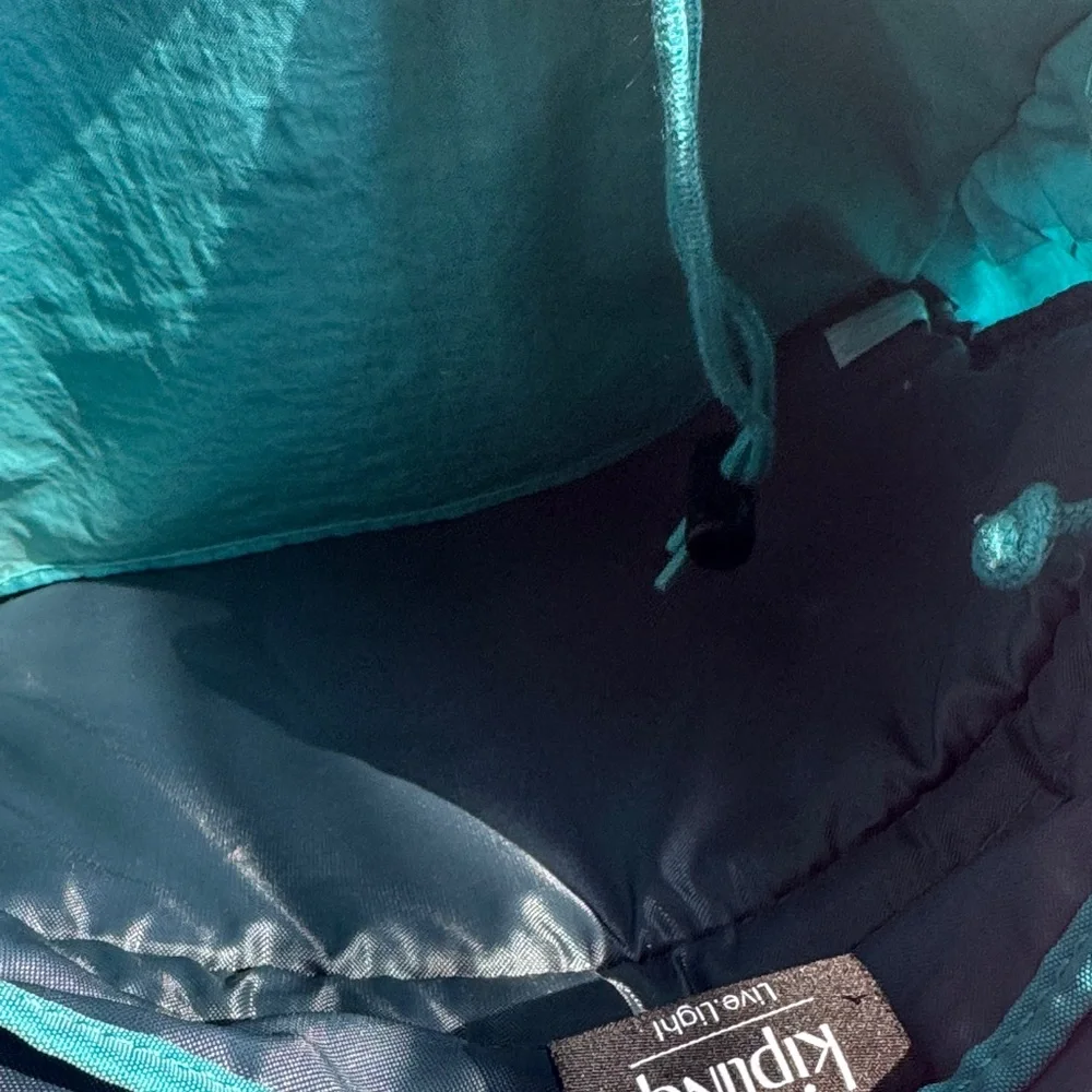 Kipling Turquoise Backpack - Picture 7 of 10